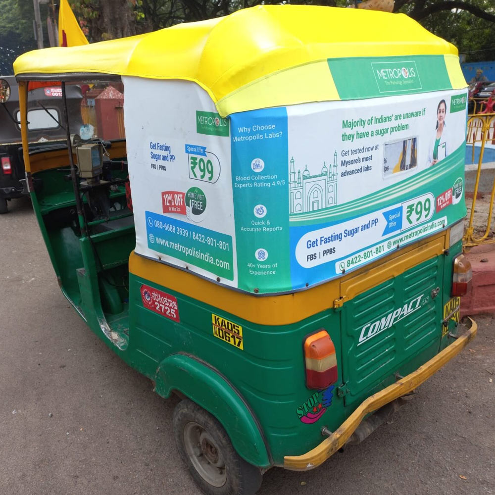 Auto Rickshaw Branding Agency In Mumbai,Media Advertising Agency, Market Research Agency